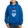 thumbnail image 1 of Boy's Word Art Hooded Sweatshirt - Santa Claus, 1 of 2