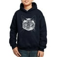 thumbnail image 1 of Boy's Word Art Hooded Sweatshirt - Siamese Cat, 1 of 2