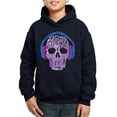 thumbnail image 1 of Boy's Word Art Hooded Sweatshirt - Styles of EDM Music, 1 of 2