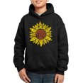thumbnail image 1 of Boy's Word Art Hooded Sweatshirt - Sunflower, 1 of 2