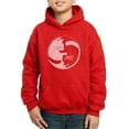 thumbnail image 1 of Boy's Word Art Hooded Sweatshirt - Yin Yang Cat, 1 of 2