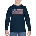 thumbnail image 1 of Boy's Word Art Long Sleeve - 50 States USA Flag, 1 of 2