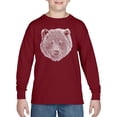 thumbnail image 1 of Boy's Word Art Long Sleeve - Bear Face, 1 of 2