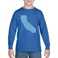 thumbnail image 1 of Boy's Word Art Long Sleeve - California Hearts, 1 of 2