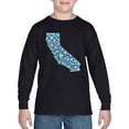 thumbnail image 1 of Boy's Word Art Long Sleeve - California Hearts, 1 of 2