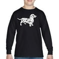 thumbnail image 1 of Boy's Word Art Long Sleeve - Dachshund, 1 of 2