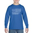 thumbnail image 1 of Boy's Word Art Long Sleeve - Glory Hallelujah Flag, 1 of 2
