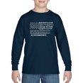 thumbnail image 1 of Boy's Word Art Long Sleeve - Glory Hallelujah Flag, 1 of 2