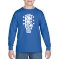 thumbnail image 1 of Boy's Word Art Long Sleeve - Guitar Head Music Genres, 1 of 2