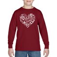 thumbnail image 1 of Boy's Word Art Long Sleeve - Heart Notes, 1 of 2