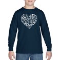 thumbnail image 1 of Boy's Word Art Long Sleeve - Heart Notes, 1 of 2