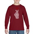thumbnail image 1 of Boy's Word Art Long Sleeve - K-Pop, 1 of 2
