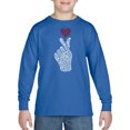 thumbnail image 1 of Boy's Word Art Long Sleeve - K-Pop, 1 of 2