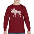 thumbnail image 1 of Boy's Word Art Long Sleeve - Moose, 1 of 2