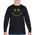 thumbnail image 1 of Boy's Word Art Long Sleeve - Rockstar Smiley, 1 of 2