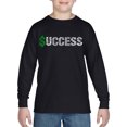 thumbnail image 1 of Boy's Word Art Long Sleeve - Success, 1 of 2