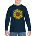 thumbnail image 1 of Boy's Word Art Long Sleeve - Sunflower, 1 of 2