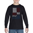 thumbnail image 1 of Boy's Word Art Long Sleeve - Support our Troops, 1 of 2