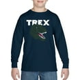 thumbnail image 1 of Boy's Word Art Long Sleeve - T-Rex Head, 1 of 2