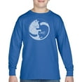 thumbnail image 1 of Boy's Word Art Long Sleeve - Yin Yang Cat, 1 of 2