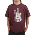 thumbnail image 1 of Boy's Word Art T-shirt - Bass Guitar, 1 of 2