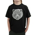 thumbnail image 1 of Boy's Word Art T-shirt - Bear Face, 1 of 2