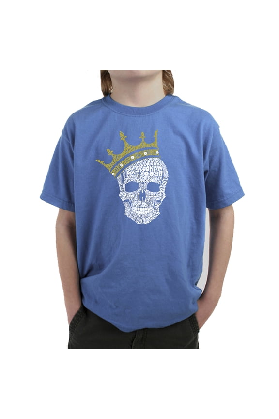 Boy's Word Art T-shirt - Brooklyn Crown
