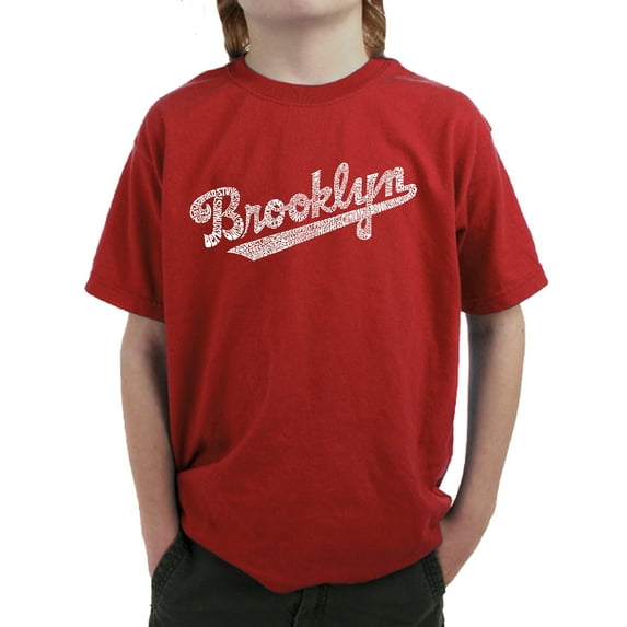 Boy's Word Art T-shirt - Brooklyn Neighborhoods