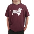 thumbnail image 1 of Boy's Word Art T-shirt - Dachshund, 1 of 2