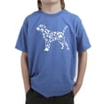 thumbnail image 1 of Boy's Word Art T-shirt - Dog Paw Prints, 1 of 2
