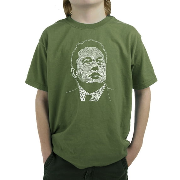 Boy's Word Art T-shirt - Elon Musk