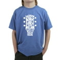 thumbnail image 1 of Boy's Word Art T-shirt - Guitar Head Music Genres, 1 of 2