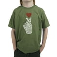 thumbnail image 1 of Boy's Word Art T-shirt - K-Pop, 1 of 2