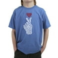thumbnail image 1 of Boy's Word Art T-shirt - K-Pop, 1 of 2