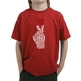 thumbnail image 1 of Boy's Word Art T-shirt - K-Pop, 1 of 2