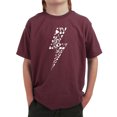 thumbnail image 1 of Boy's Word Art T-shirt - Lightning Bolt, 1 of 2