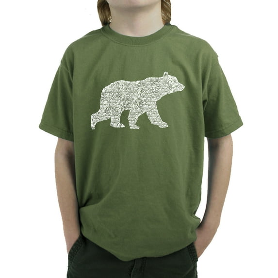 Boy's Word Art T-shirt - Mama Bear