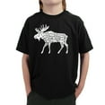 thumbnail image 1 of Boy's Word Art T-shirt - Moose, 1 of 2