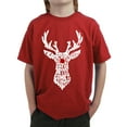 thumbnail image 1 of Boy's Word Art T-shirt - Santa's Reindeer, 1 of 2