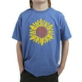 thumbnail image 1 of Boy's Word Art T-shirt - Sunflower, 1 of 2