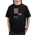 thumbnail image 1 of Boy's Word Art T-shirt - Support our Troops, 1 of 2