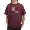 thumbnail image 1 of Boy's Word Art T-shirt - Support our Troops, 1 of 2