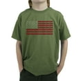 thumbnail image 1 of Boy's Word Art T-shirt - USA Flag, 1 of 2