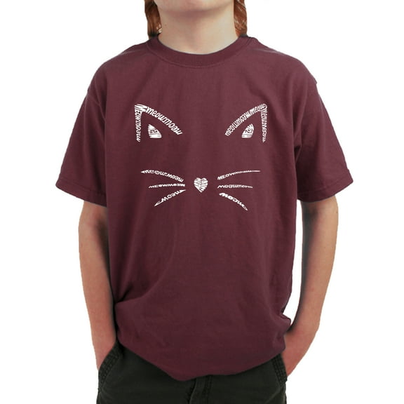 Boy's Word Art T-shirt - Whiskers