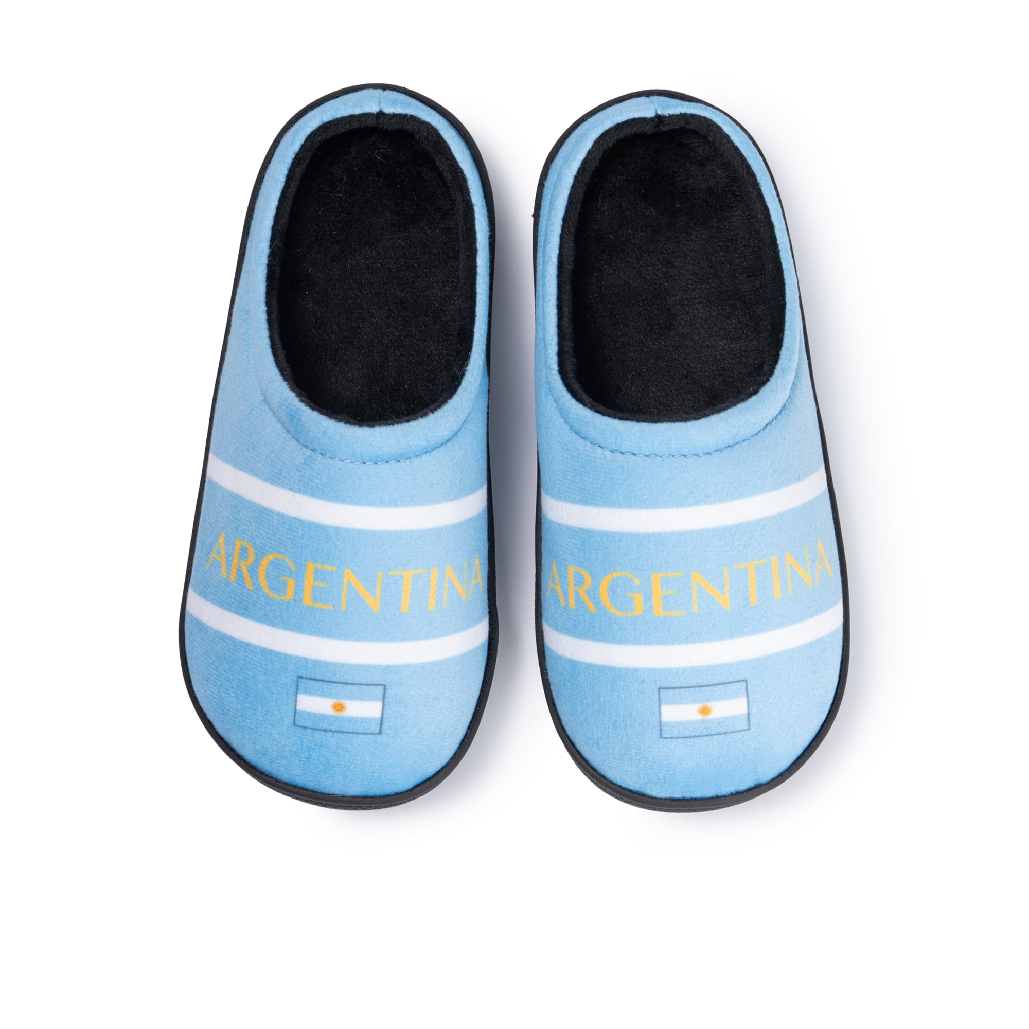 Boy's Soccer Fan Slippers – Brazil, USA, Spain, Argentina & Mexico
