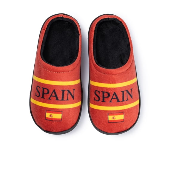Boy's Soccer Fan Slippers – Brazil, USA, Spain, Argentina & Mexico