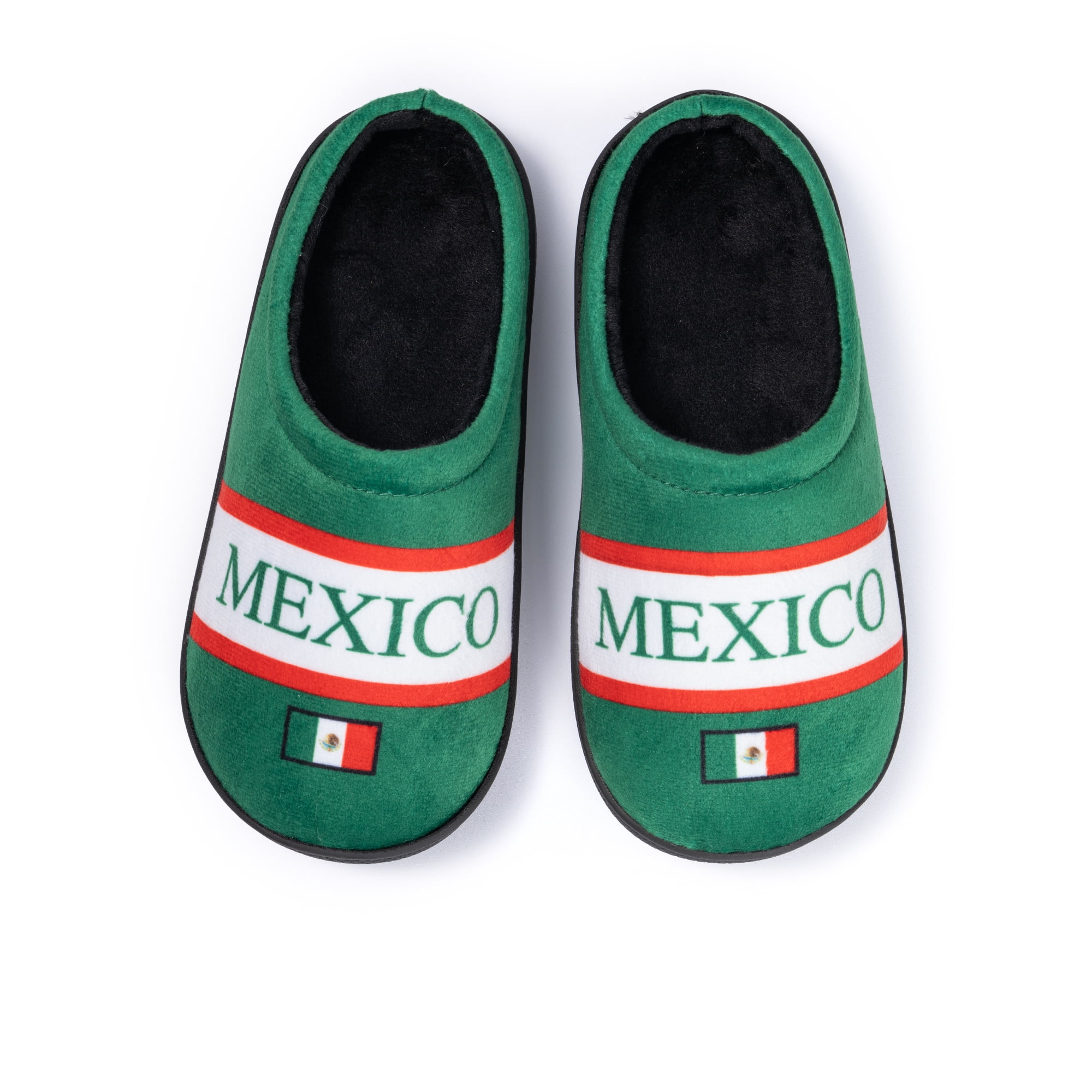 Boy's Soccer Fan Slippers – Brazil, USA, Spain, Argentina & Mexico