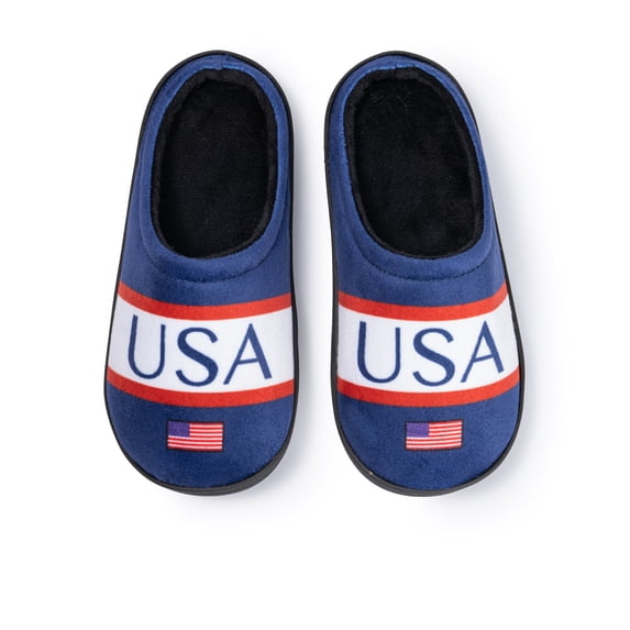 Boy's Soccer Fan Slippers – Brazil, USA, Spain, Argentina & Mexico