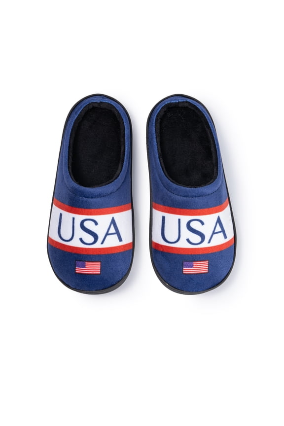 Boy's Soccer Fan Slippers – Brazil, USA, Spain, Argentina & Mexico