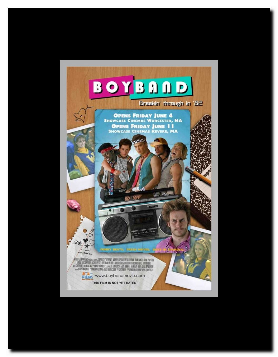 BoyBand Framed Movie Poster